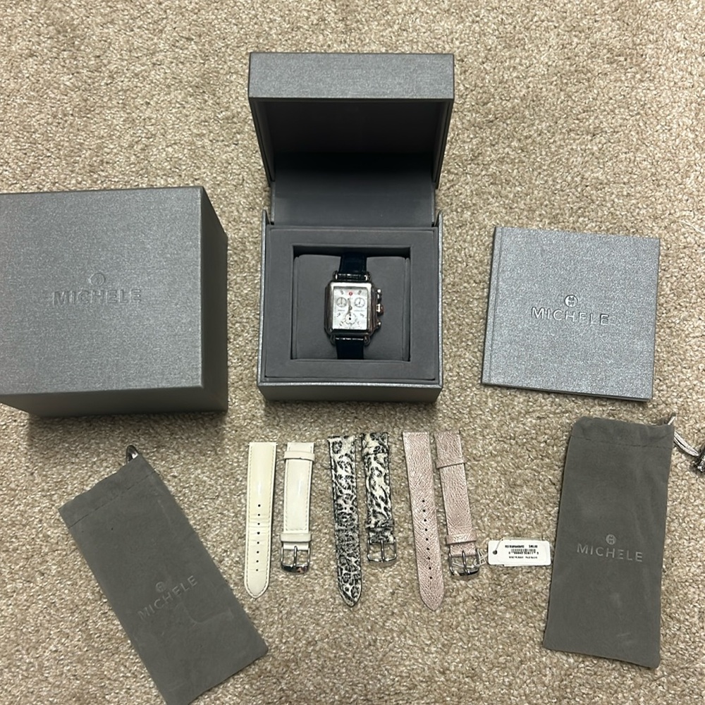 Michele watch set